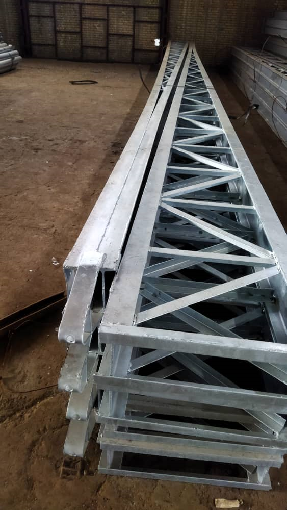 lattice steel pole