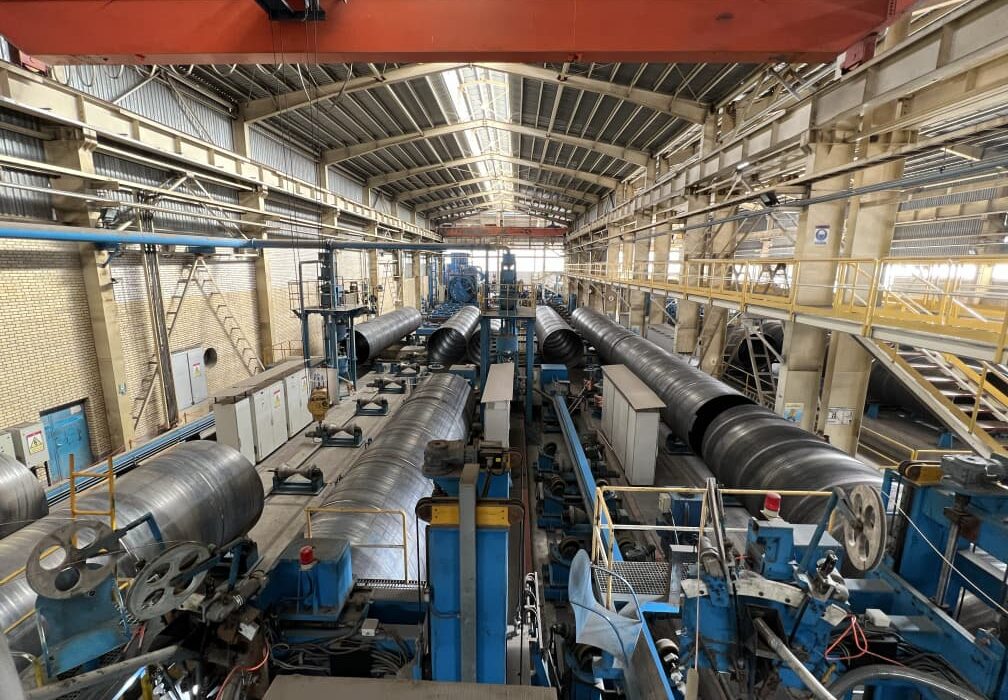 لوله اسپیرال مهیار سپاهان