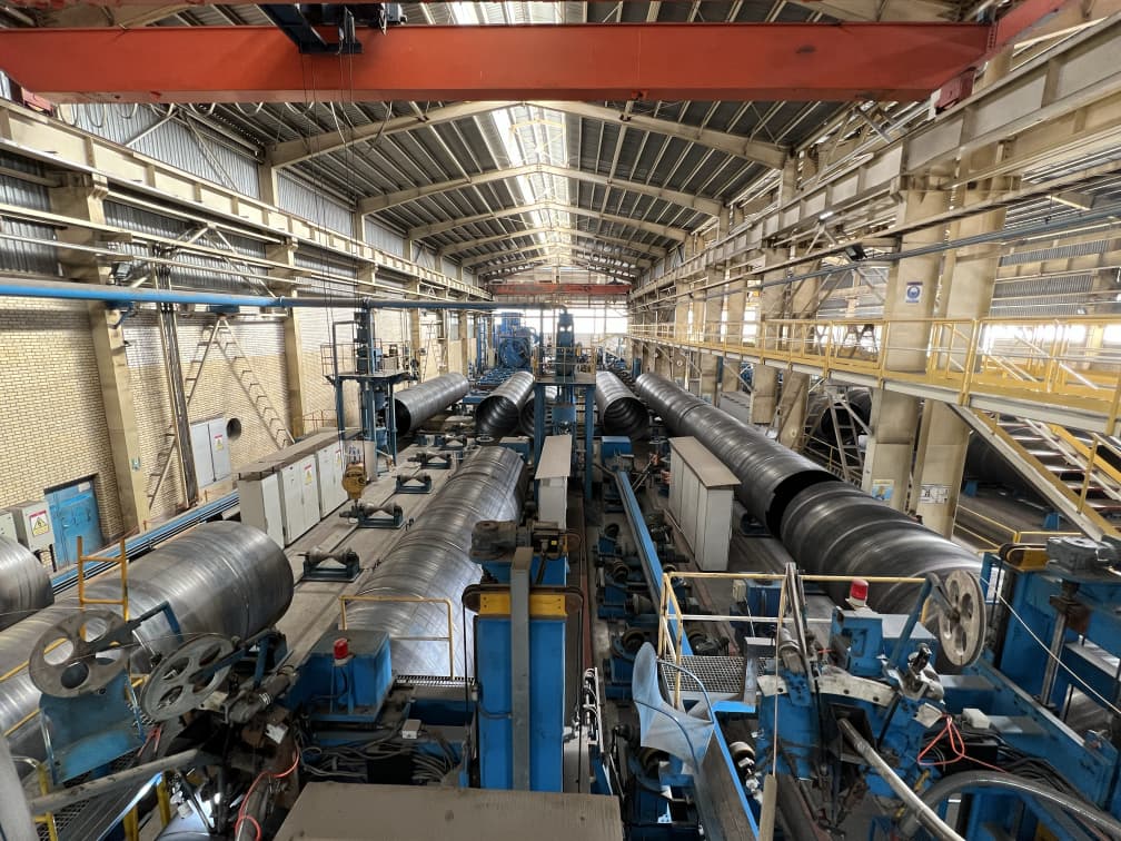 لوله اسپیرال مهیار سپاهان