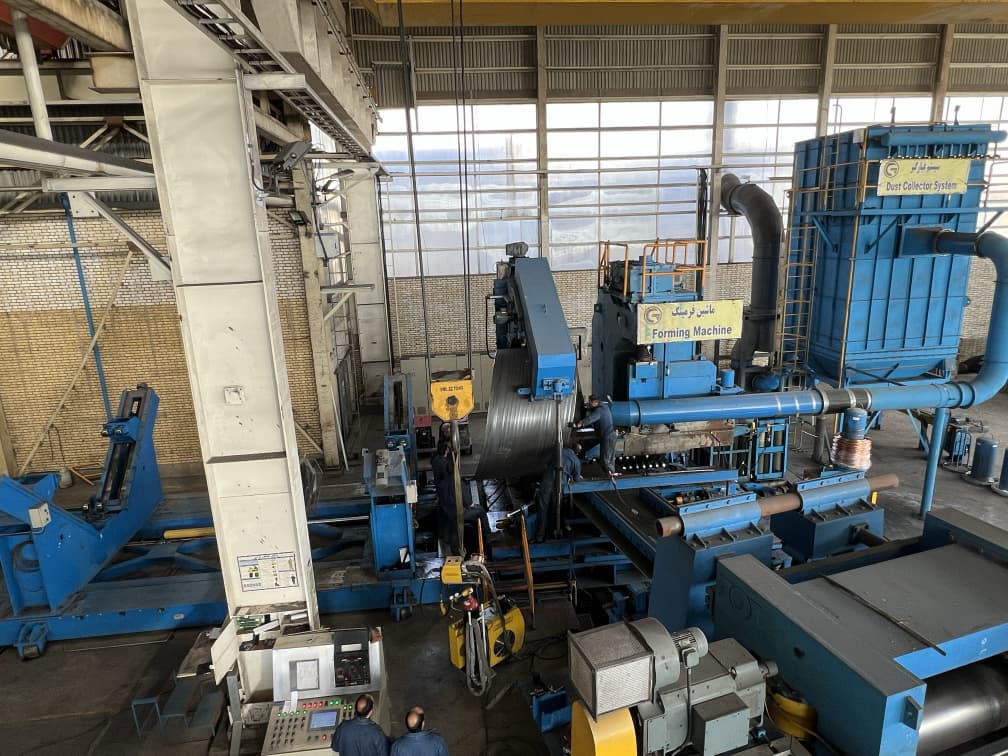 لوله اسپیرال مهیار سپاهان